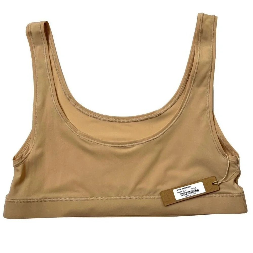 SKIMS‎ Jelly Sheer Scoop Neck Bralette Clay Small